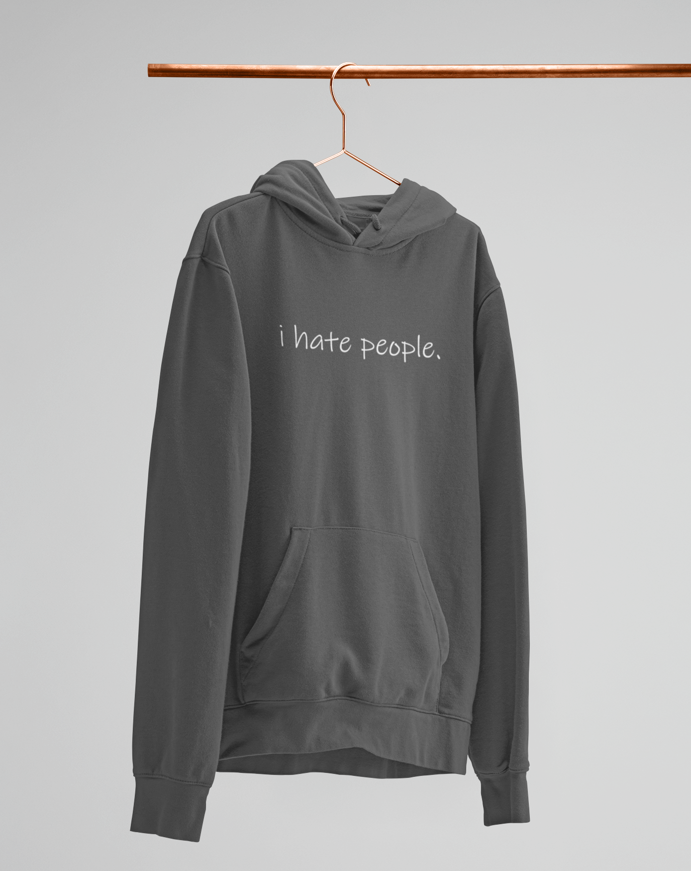 i hate people.  - Unisex Kapuzenpullover Hoodie