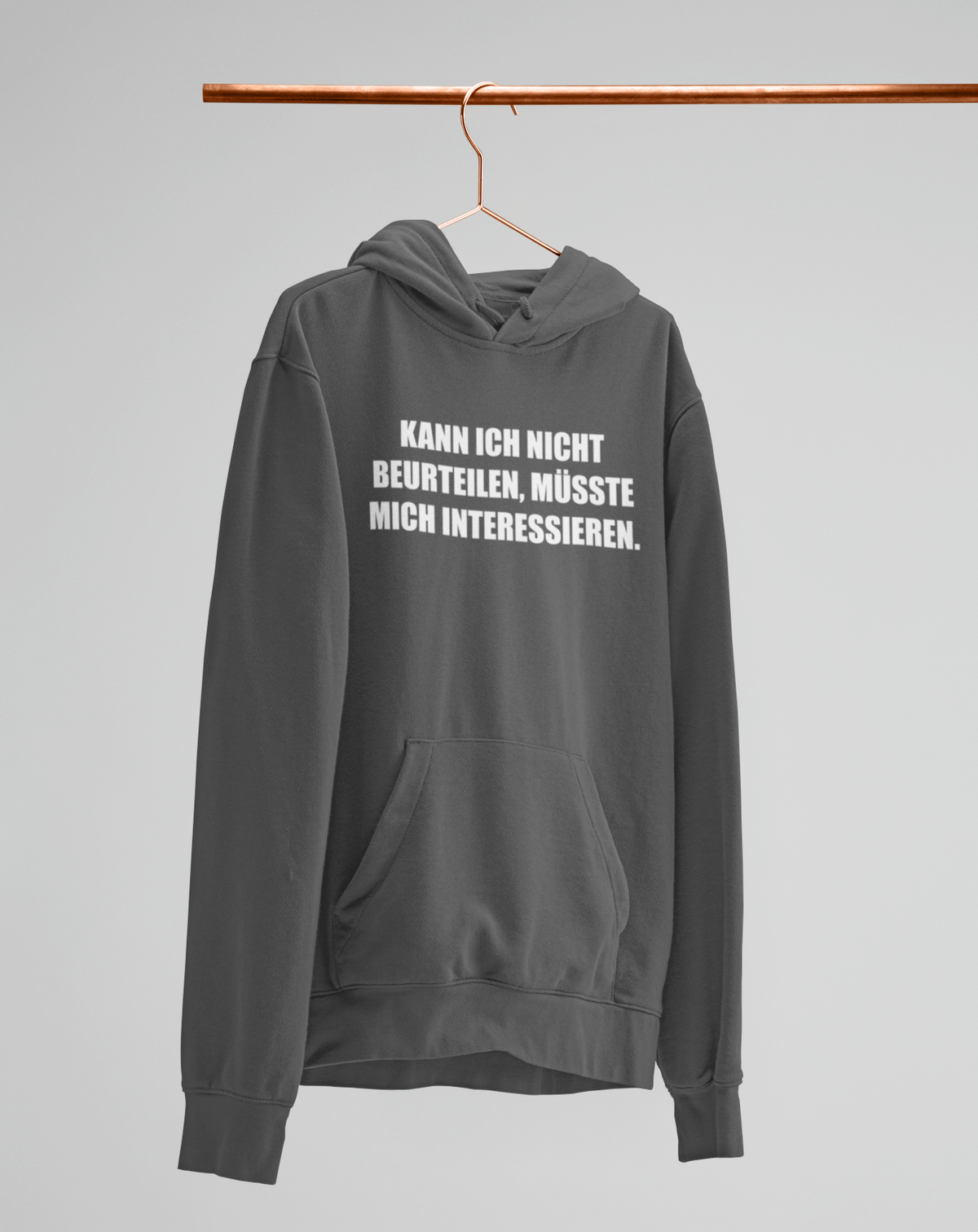 Kann ich nicht beurteilen!  - Unisex Kapuzenpullover Hoodie