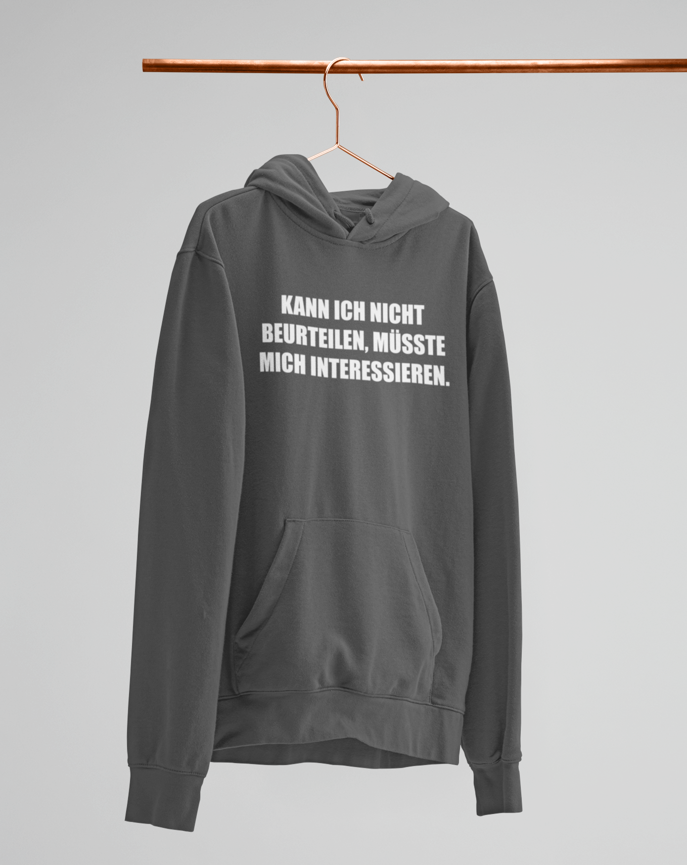 Kann ich nicht beurteilen!  - Unisex Kapuzenpullover Hoodie
