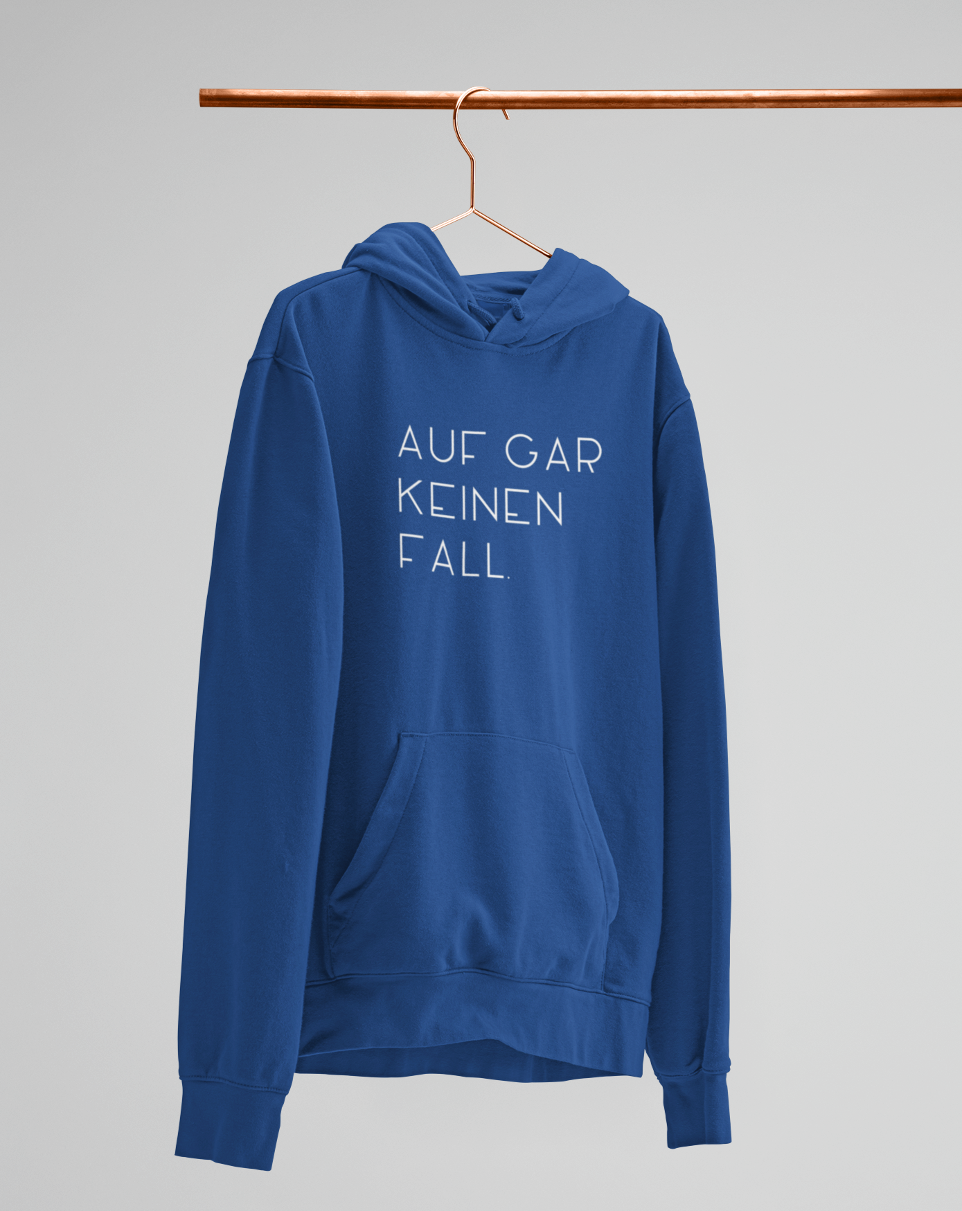 Auf gar keinen fall.  - Unisex Kapuzenpullover Hoodie