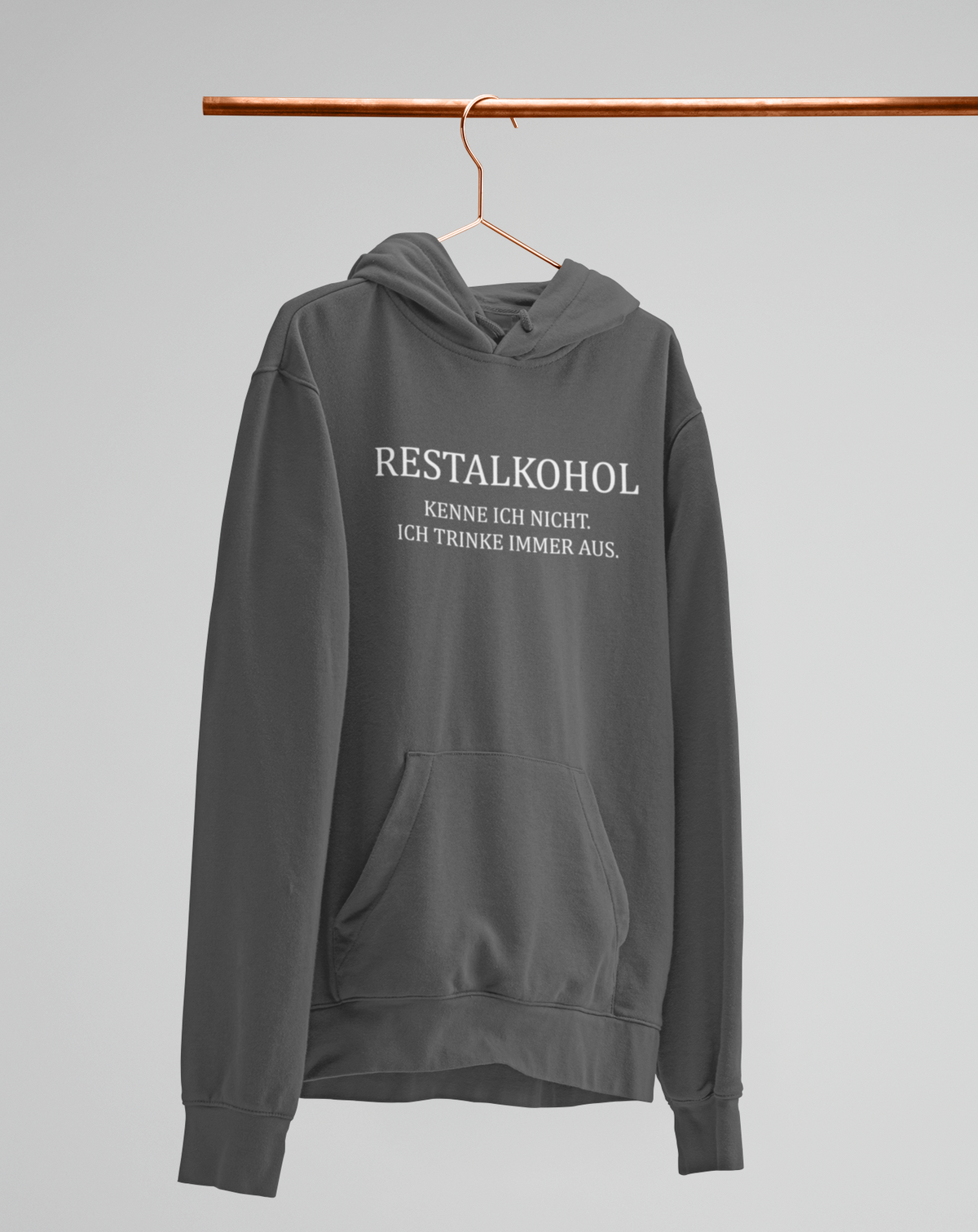 Restalkohol, kenne ich nicht!  - Unisex Kapuzenpullover Hoodie