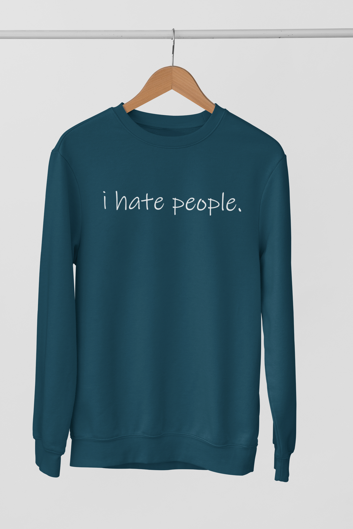i hate people.  - Unisex Pullover