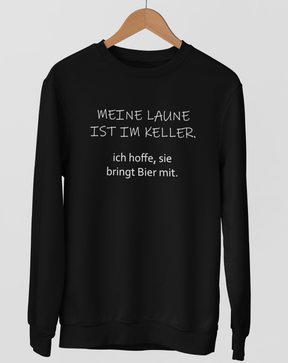 Meine Laune ist im Keller  - Unisex Pullover